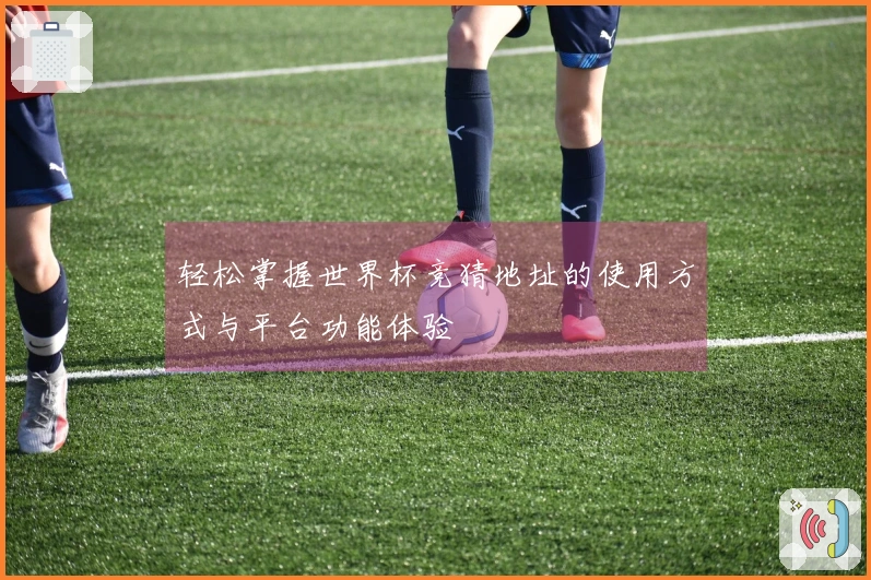 轻松掌握世界杯竞猜地址的使用方式与平台功能体验