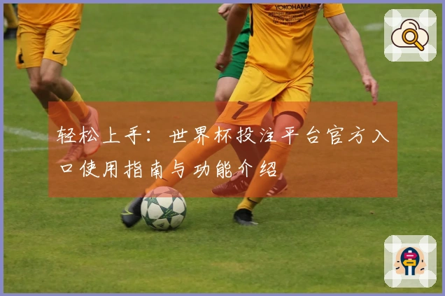 轻松上手：世界杯投注平台官方入口使用指南与功能介绍